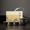 Conjunto de Chá de Viagem com Xícaras de Infusão Rápida, Brindes Corporativos, Brindes com Logo, Brindes Práticos para Clientes