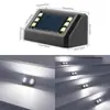 Luces Solares para Escalones, Luces Guía Impermeables para Exteriores, Luces de Ambiente para Paisajismo de Patios Exteriores, Luces para Escaleras