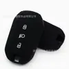 Funda de Silicona para Llave de Coche Peugeot Citroen Funda Plegable para Llave Elysee Botón de Luz de Bienvenida