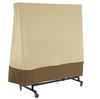 Fábrica al por mayor funda para mesa de ping pong a juego de color sin cremallera impermeable exterior cubierta antipolvo patio terraza cubierta parasol