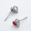Nuevos Pendientes Geométricos Sencillos de Conejito de Amor Sentido de Alta Calidad Pendientes Diarios Versátiles Pequeños y Exquisitos Pendientes de Moda
