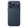 Adecuado para Funda de Teléfono Móvil Iphone17Promax, Patrón de Tela Tejida Apple 17Pro Magnético Animado Anti-Caídas Cubierta Protectora