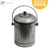 Cubo de Compostaje Cubo de Compost para Jardín 5.5L Color Cepillado Antiguo Cubo de Compostaje de Residuos de Cocina Fermentados