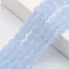 Contas de Oliva de Cristal com Furos Retos, Vários Tamanhos, Acessórios para Joias DIY, Acessórios de Cabeça, Enfeites para Roupas, Miçangas Arroz Facetadas, Venda Direta do Fabricante