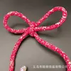 Grampo de Cabelo Laço Amarrado Transfronteiriço Luxo Super Brilhante Full Diamond Cordão de Laço Broche