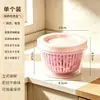 Recipiente redondo de plástico para alimentos, lancheira selada, seguro para micro-ondas, adequado para aquecimento, armazenamento na geladeira para vegetais e frutas