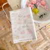 Algodão 40 tecido com estampa digital fofo estilo ins animal pequeno desenho animado fofo ilustração tecido floral roupa feminina