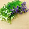 Accesorios de flores de plástico ramo de gypsophila con flores silvestres material decorativo adorno hecho a mano para estudiantes flores de simulación