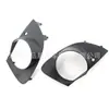 Adecuado para BMW Serie 7 E66 2006-2008 marco de luz antiniebla parrilla inferior cubierta de luz antiniebla del parachoques delantero