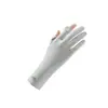 Luvas de Proteção Solar, Modelo Longo para Mulheres, Proteção UV, Seda Gelada Fina de Verão, Antiderrapante, Mangas com Proteção Solar para Ciclismo, Compatíveis com Tela de Toque