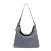 2026 Nueva Bolso de Hombro Individual de Gamuza Mate para Debajo del Brazo para Mujer, Bolso de Mano Versátil de Gran Capacidad, Bolso Tejido Vintage