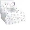 Capas descartáveis para assento de vaso sanitário, embaladas individualmente, espessadas, cobertura total, resistentes à sujeira, para uso em viagens, adequadas para grávidas e mulheres no pós-parto
