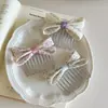 Nuevo Peine con Lazo para el Cabello 2026 para Mujeres, Dulce y Lindo Accesorio Floral para Flequillo, Pinza para Flequillo, Pinza Lateral, Pasador, Adorno para el Cabello