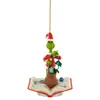 Grinch de Dibujos Animados Transfronterizo Acrílico de Doble Cara Colgante de Decoración para Árbol de Navidad Colgante Navideño Regalo Decoración Creativa