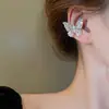 Super Hada Brillante Diamante Mariposa Ear Cuff Modelo Nuevo 2026 con Impresionante Diseño, Clip de Oreja Hada Sin Dolor, No Requiere Perforación