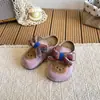 Zapatos Birkenstock para Niños con Lazo de Oso Estilo Nuevo Primavera 2026 Niños y Niñas Suela Suave Antideslizantes Slip-On Zapatillas Cerradas