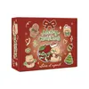 Conjunto de Papelaria de Natal Desenho Animado Presente de Natal Fofo Pacote de Presente Criativo para Aniversário Infantil Material Escolar