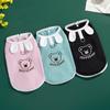 Cárdigan chaleco delgado para primavera y verano para gatos y perros pequeños y medianos, cómodo, transpirable, con bordado de oso, ropa para mascotas al por mayor de fabricantes