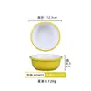 Tazón de doble color imitación porcelana melamina rojo neto picante caliente doble oreja tazón tazón maocai tazón especial para restaurante de fideos taza de sopa plato de postre traje