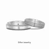 Anillos Cruzados de Plata de Ley S925 Nuevos para Parejas, Diseño Sencillo, Anillos de Boda de Lujo Ligero para Hombres y Mujeres, Venta Directa del Fabricante