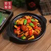 Modelo de Comida, Modelo de Comida, Molde de Comida, Camarones Cocidos, Cerdo Estofado, Utensilios para Estufa Integrada, Platos Falsos