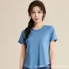 Conjunto de Ropa Deportiva para Correr y Fitness de Talla Grande Secado Rápido Conjunto Ropa Deportiva de Verano Delgada y Holgada Yoga Manga Corta