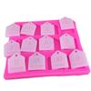 Bk1097 Molde de Silicona para Yeso Aromaterapia con Forma de Etiqueta de 12 Meses