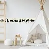 Adesivos de Parede Criativos de Desenho Animado com Animais do Oceano, Decorações Impermeáveis para Linha da Cintura e Rodapés para Quartos de Crianças, Banheiros, Bordas de Piscinas e Peitoris de Janelas