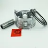 Peças para Gerador a Gasolina 168F170F188F190F192F Anéis de Pistão GX160 Montagem de Pistão para Motor a Gasolina