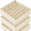 Estante de Almacenamiento para Calcetines y Ropa Interior Gabinete Plegable de Tela Organizador y Caja de Almacenamiento para Armario para Calcetines Ropa Interior Corbata