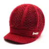 Nueva colección de invierno: Gorros tejidos forrados de polar, cálidos, diseñados para proteger los oídos y mantener el calor, para mujeres de mediana edad y mayores