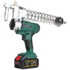 Pistola de Grasa Eléctrica Klube, Batería de Litio Recargable de 24V, Pistola de Aceite Caterpillar de Alta Presión