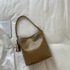 Bolso Bandolera Tipo Cubo Tejido Moderno y Elegante para Mujer 2025 Nuevo Bolso de Hombro de Gran Capacidad para el Trabajo