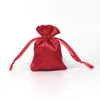 Bolsa de Satén de Seda con Cordón, Bolsa de Satén, Bolsa de Almacenamiento para Joyería, Bolsa de Empaque de Regalo para Joyería y Artículos Pequeños a Prueba de Polvo