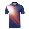 Traje de bádminton con solapa para hombre y mujer, traje de tenis de mesa para correr, transpirable, traje de entrenamiento para equipo, impresión personalizada, nuevo estilo de verano