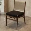 Mesas y sillas de estilo rústico para restaurantes de alta gama, cafeterías y restaurantes de fusión de moda y nicho que sirven cocina occidental, hechas de madera maciza