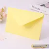 Envelopes Coloridos C6 de Cor Sólida Transfronteiriços Estilo Europeu com Fecho Adesivo, Adesivo Colorido 120g, Origem Amazon, Logotipo Personalizado