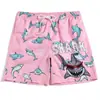 Pantalones de Playa para Hombre Secado Rápido Sueltos Dibujos Animados 3D Talla Grande Pantalones de Playa Ropa de Pareja Pantalones Cortos Estampados de Cinco Puntos Venta Directa de Fábrica