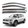 Dedicado a Volkswagen Tiguan L escudo de chuva Tiguan L 2017-2023 janela chuva sobrancelha acessórios anti-montagem