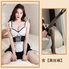 Lingerie Sexy Noite Dourada Costas Nuas Tentação Doce Fofo Vestido de Empregada Uniforme de Role Playing tamanho grande Mulheres