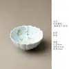 Caneca Mestra Flor Boca Sombra Espiritual Pastel Pintada à Mão Rima Flutuante Cerâmica Caneca de Chá Artesanal Cerâmica Conjunto de Chá Gongfu Caneca de Degustação