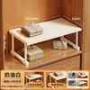 Prateleira Divisória de Guarda-Roupa, Rack de Armazenamento de Armário, Divisor, Solução de Armazenamento, Prateleira Extensível Dentro do Armário, Rack de Armazenamento para Sapateira