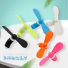 Ventilador portátil USB para teléfono móvil, adecuado para dispositivos Android con puerto Tipo-C, un mini ventilador silencioso de mano 3 en 1 para estudiantes