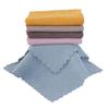 Toalha de Limpeza com Renda de Grão de Milho Esfregão de Cozinha Toalha de Lavar Louça Doméstica Pano Absorvente Sem Marcas Pano Preguiçoso