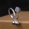 Anillo Índice de Diseño de Nicho Otoño e Invierno Transfronterizo Anillo Abierto de Mascota Divertido y Lindo Anillo de Gama Alta Femenino Elegante Ins Venta al por Mayor