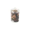 Bolsa de pescado y cáscara de mandarina seca Tarro de plástico 100-150g Cáscara de mandarina seca sellada Té de tres tesoros Mascota de grado alimenticio Tarro de cáscara de mandarina medicinal