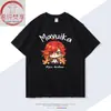 Mercancía de Genshin Impact: Camiseta de Manga Corta de Algodón Mawika para Estudiantes Hombres y Mujeres, Ropa de Cosplay de Anime, Talla Grande de Media Manga
