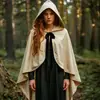 Capa Unisex con Capucha de Estilo Elegante, Corte Tridimensional para Ropa de Abrigo con Estilo, Disfraz Retro para Personajes de Cosplay de Halloween