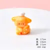 Figura de Cachorro de Resina de Productos Horneados de Panadería Linda Juguete de Moda Accesorio de Bolsa Ciega DIY Muñeca Adorno de Escritorio