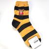 Calcetines Amarillo Naranja de Principios de Primavera Corea del Sur Amarillo Dopamina Calcetines para Mujer de Caña Media Cintura Calcetines de Algodón para Mujer ETNA COLOR VÍVIDO